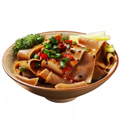 味小忆 荞麦面皮麻酱味80g/包*10包