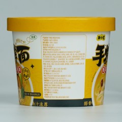 味小忆手擀面 香菇鸡汤面6盒  wxysgmxgjt6
