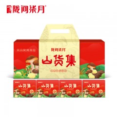 陇间柒月 山货集A01   260g 香菇木耳银耳灰枣 6975316445545