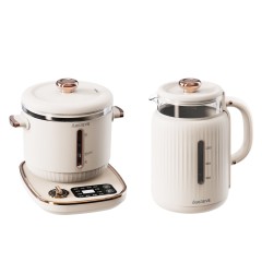 艾贝丽多功能养生套装 养生壶+电煮锅 ABL-TZ1812 6972149933836 偏远另加运费