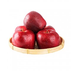 甘肃天水花牛苹果 8斤 果径70～75mm 24～28个  地标产品