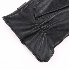 恒源祥男式羊皮手套HYX201ST-1  L码