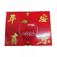 甘肃静宁苹果 陇上三味（花牛+黄香蕉+富士）5斤 75～80mm 12粒