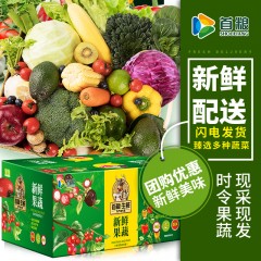 首粮-鲜蔬尚品蔬菜礼盒3500g