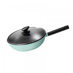 张小泉青绿系列炒锅30cm C30850200 6957389131631 偏远另加运费