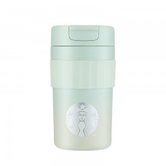 星巴克绿色渐变款桌面不锈钢杯11149743  6970534204431 偏远另加运费