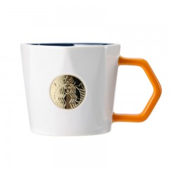 星巴克几何元素款徽章马克杯11179926   6970534205469 偏远另加运费