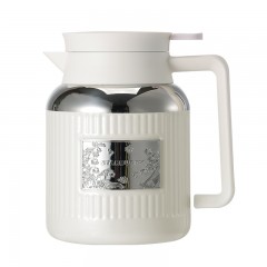 星巴克米白色铃兰款徽章保温壶11179923  6970534205407 偏远另加运费