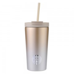星巴克流光溢彩款双饮口吸管杯11164850  6970534204752 偏远另加运费