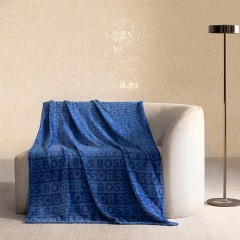 BOSS简约logo毯HBMT-037  6974689847000  偏远另加运费