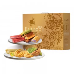 法丽兹曲奇饼干龙凤呈祥（金）1095g   6947929615400 偏远另加运费