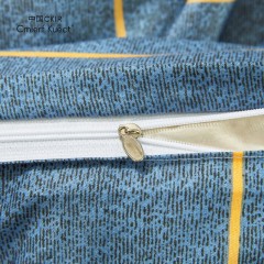 Cmierf Kuect （中国CKIR）简约芦荟棉富士山下亲肤磨毛四件套（被罩200*230cm）CKIR-JF1107  蓝色  （新疆，西藏，宁夏，青海，内蒙古，甘肃，黑龙江，吉林，辽宁不发货）