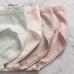 Cmierf Kuect（中国CKIR)无痕提臀石墨烯抗菌内裤女四条装CKIR-NY001 银盒原色组合A 均码 （新疆西藏宁夏青海内蒙古甘肃黑龙江吉林辽宁不发货）