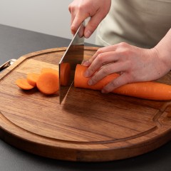 张小泉黑金系列圆形砧板（小号） C502041 6957389149285 偏远另加运费