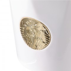 星巴克几何元素款徽章马克杯11179926   6970534205469 偏远另加运费