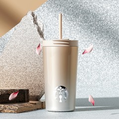 星巴克流光溢彩款双饮口吸管杯11164850  6970534204752 偏远另加运费