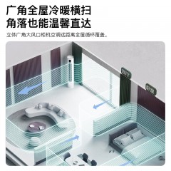 康佳3匹一级能效冷暖柜机空调KFR-72LW/DLC-E1 6941794705730 偏远另加运费