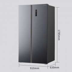 创维551升对开门冰箱BCD-551WKPSA_星云灰 6923372272087 偏远另加运费