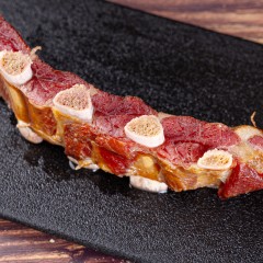 九月穰  恩施特产柴火烟熏土家腊排骨500g6978297390125偏远另加运费