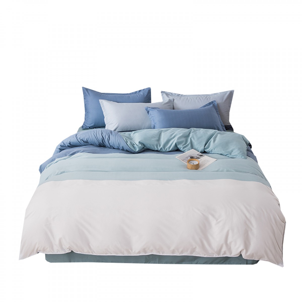 南方生活Southlife 磨毛四件套-蔚蓝海岸200*230cm NFWC-08TJ009QD 6977758172317偏远另加运费