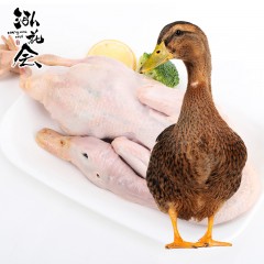泓花会新鲜速冻散养樱桃谷鸭1000g/只 2只装约四斤 6974644230175 顺丰包邮 偏远另加运费