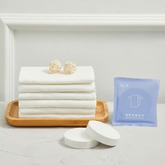 柚家压缩浴巾 84212 6枚/盒装