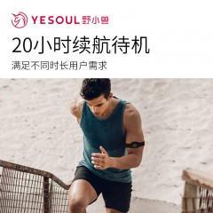 野小兽智能心率臂带运动监测蓝牙心率带骑行跑步ant+传输 6971300260590