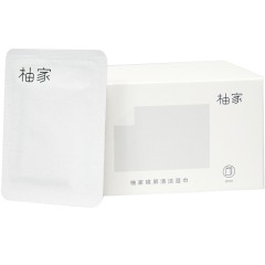 柚家镜屏清洁湿巾 50片/盒装   20961  (6971188701093)
