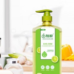 柚家高效去油洗洁精 1kg 1瓶/箱 433287  6971188705237