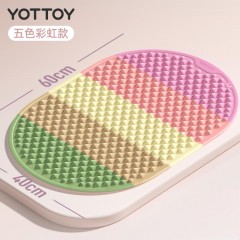 YOTTOY彩虹跑道型硅胶指压板