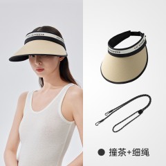 VVC东方小香·花漾空顶防晒帽 VGM5S777撞茶/细带 6977679645952