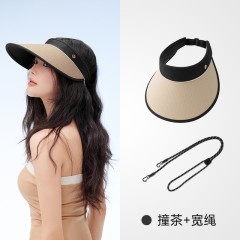 VVC东方小香·真我防晒空顶帽 VGM5S778撞茶/细带 6977679645983