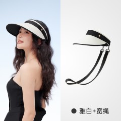 VVC东方小香·真我防晒空顶帽 VGM5S778月白/宽带 6977679644528