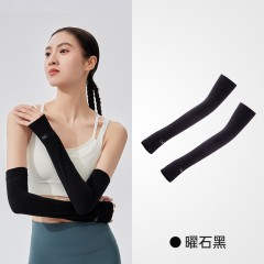 VVC肌理冰晶袖套VTS5S706曜石黑 6977679646843