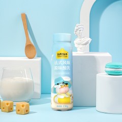 认养一头牛原味酸奶PET（无盖）230g*10瓶 一提装 1538529 69110201000815