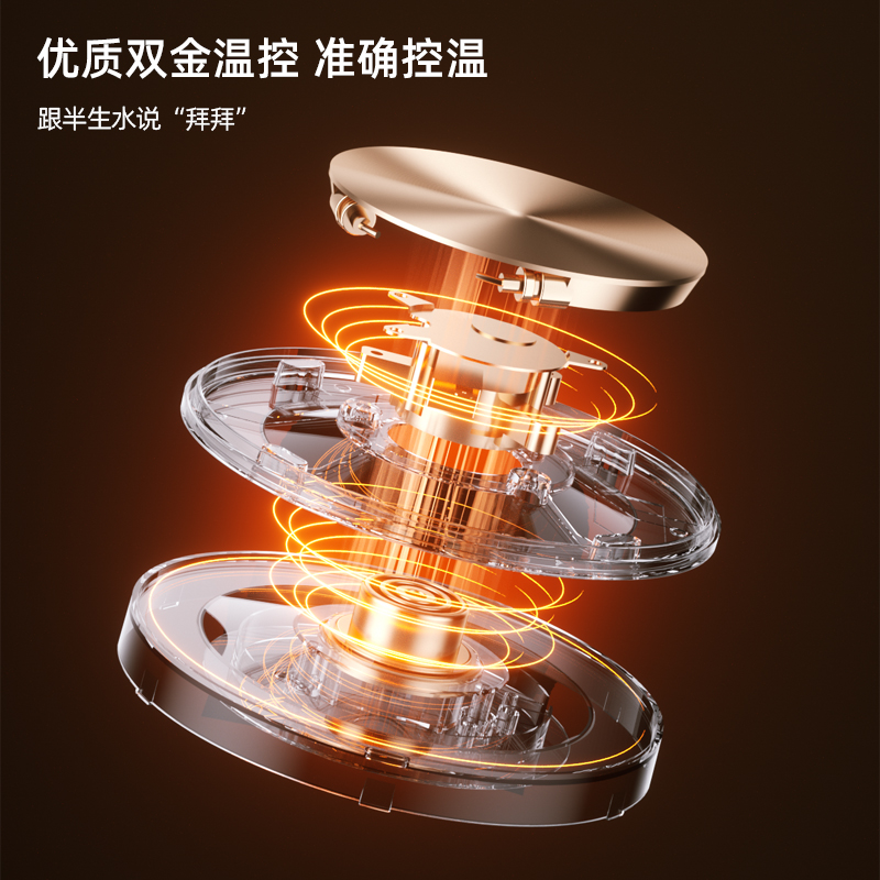 J-【热评10000+】龙的电热水壶家用烧水壶1500W快速加热煮水壶 1.7L LD-SH1716 LD-SH1716