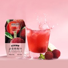 植物主义杨梅汁果汁210g*12支    6975353130367
