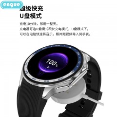 engue恩谷全触屏血压心率智能通话手表EG-T12B 6971208972175