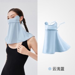 VVC玻尿酸护颈面罩（贴面款）VGK5S717 曜石黑/冰雾粉/月光灰/星河灰/云浅蓝/风信紫 6977679641688