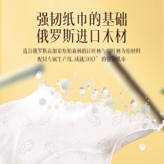 植护韧享系列抽纸 139×180mm/4层  100抽 10包/提 ZH305385N10 6975163053870