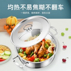 伯尔尼斯萨斯经典锅具四件套 四件套 BENS-88 奶锅+汤锅+煎锅+蒸格 6970024401951