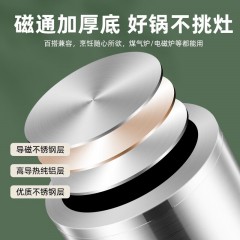 伯尔尼斯萨斯汤锅 20cm 奥氏体不锈钢 BENS-215 6970024401111