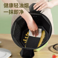 卡兰思 八方来财微压煲家用多功能不粘锅压力锅燃气电磁炉燃气灶通用 KLS-TG302 6972746620153