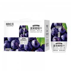 植物主义夏黑葡萄汁210g*12支  6975353131074