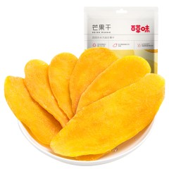 百草味 芒果干120g*2袋      偏远另算运费