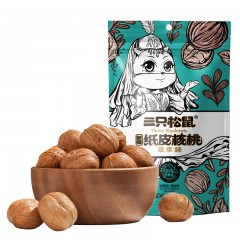 三只松鼠 纸皮核桃草本味150g*3袋      偏远另算运费