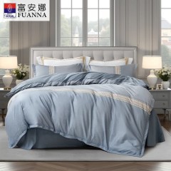 富安娜家纺 四件套（精选） 星河梦境 1.5米 床单款 （被套203*229cm）6916517091803