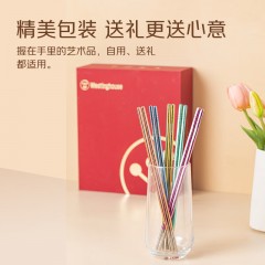 西屋（Westinghouse） 纯钛防滑抗菌筷子套装 抑菌家用钛餐具金属钛筷筷子5双 WCTIK05