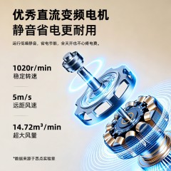 SEEDEN10寸立式折叠扇XD-2518FA