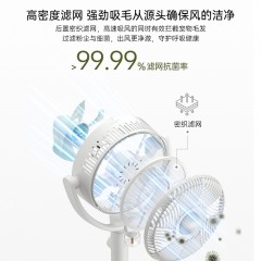 SEEDEN/西点8寸语音直流变频循环扇XD-2037FD